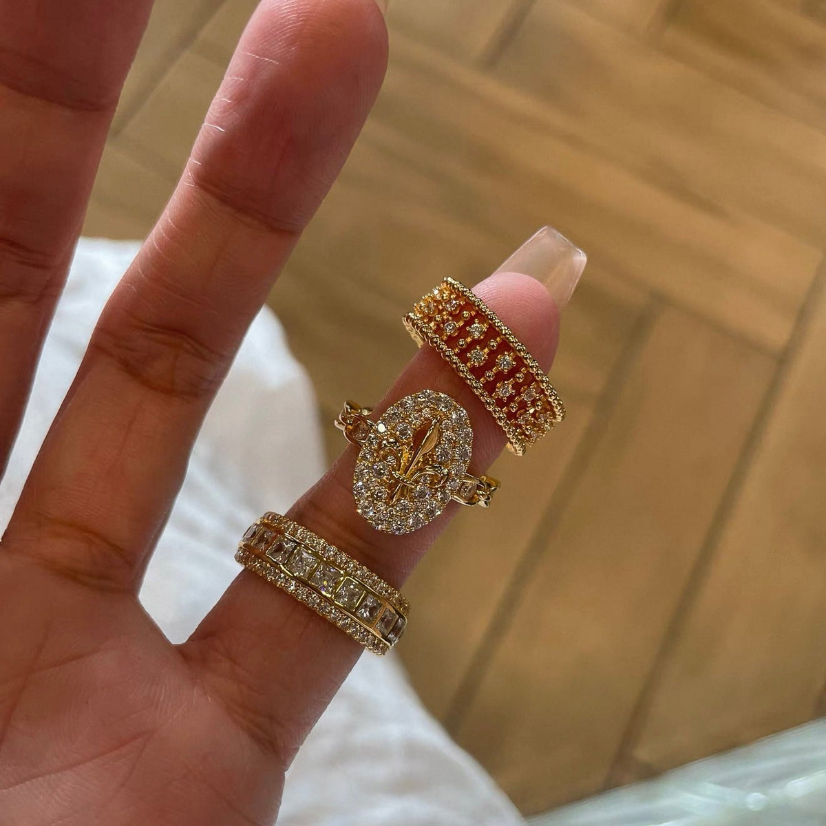 Ring «FROZEN CLARITY»