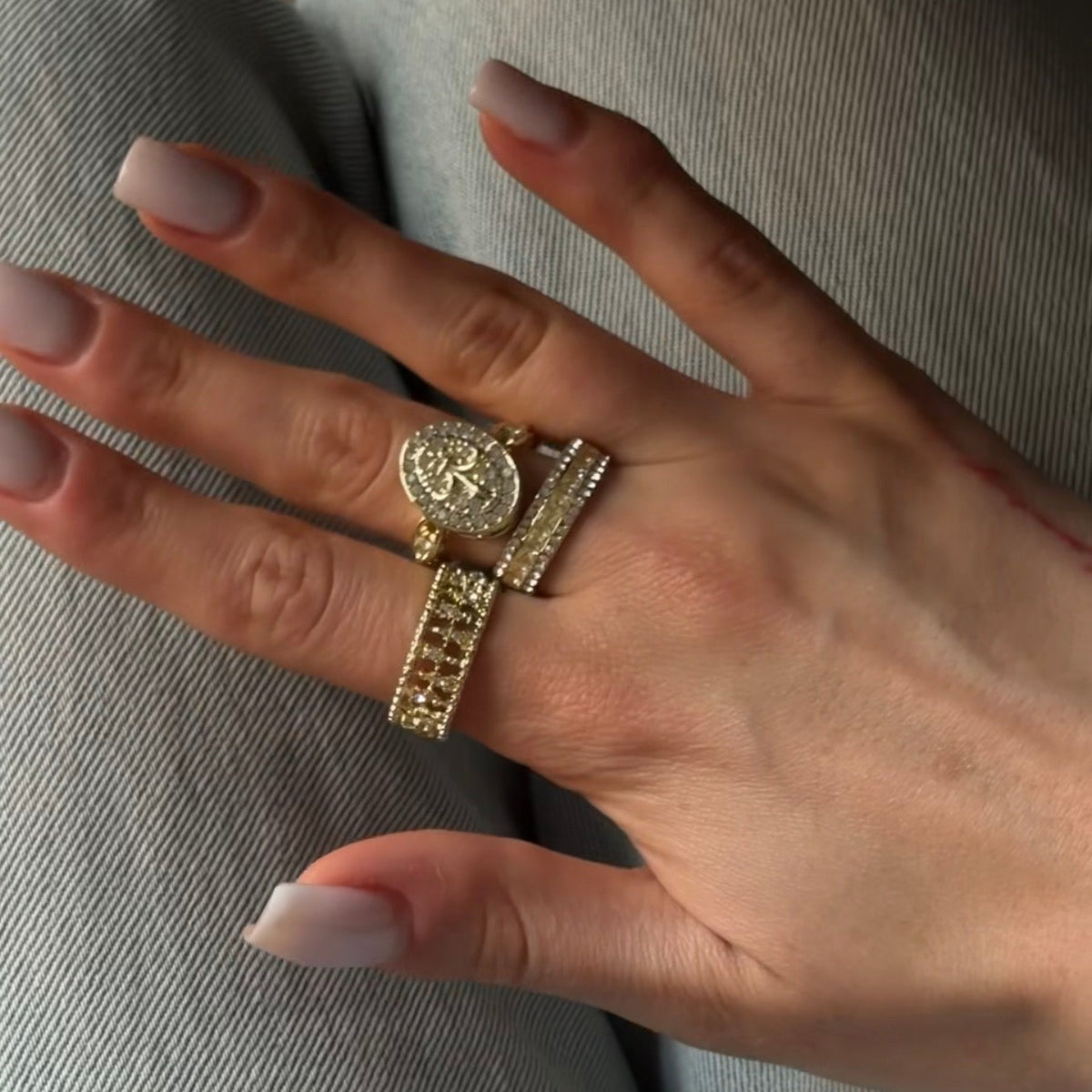Ring «FROZEN CLARITY»