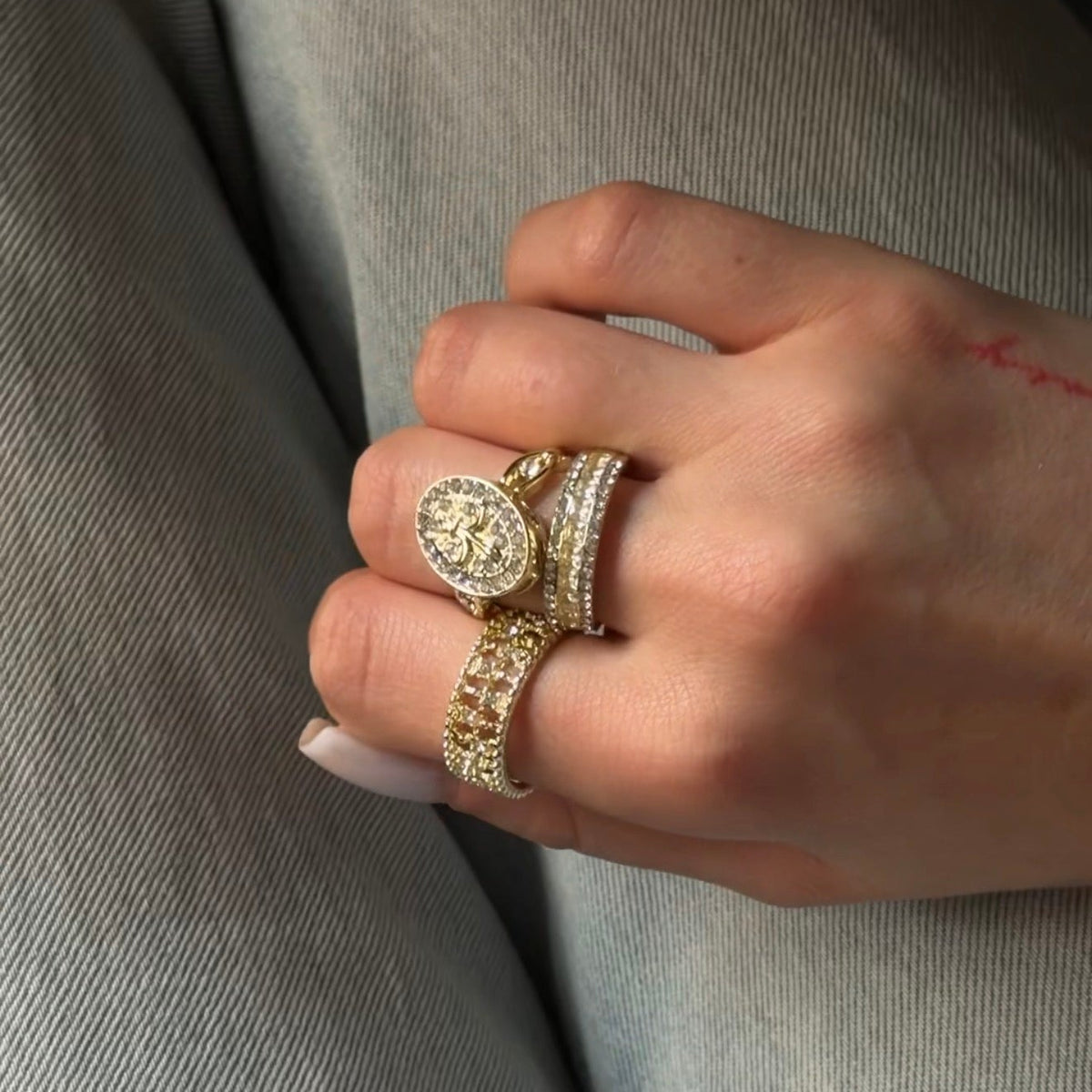 Ring «FROZEN CLARITY»