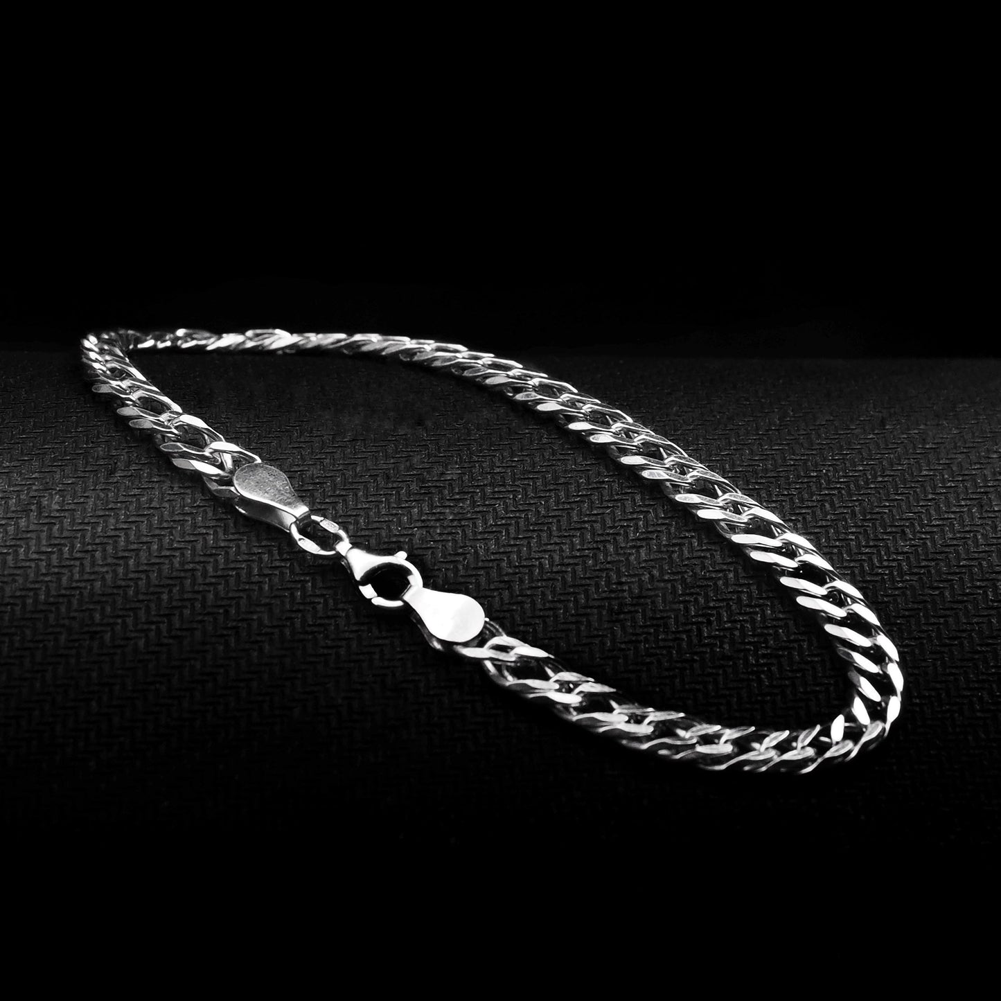 Hand bracelet silver «FUSION»