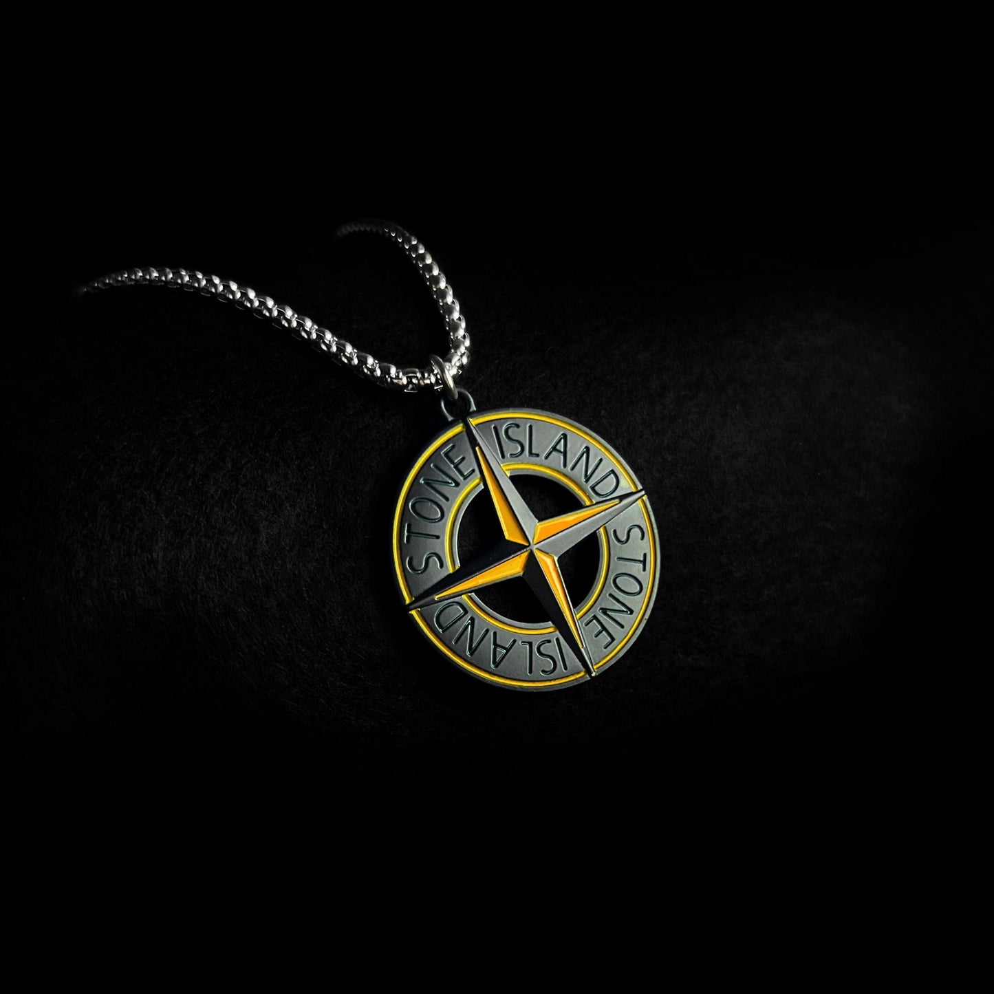 Neck pendant «STONE ISLAND»