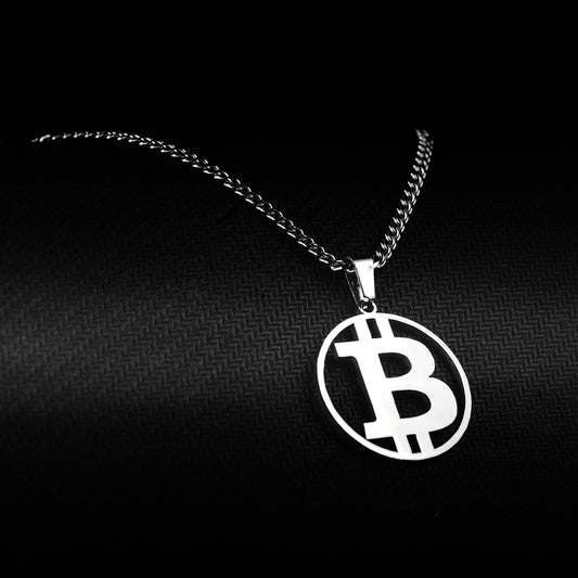 Neck pendant «BITCOIN»