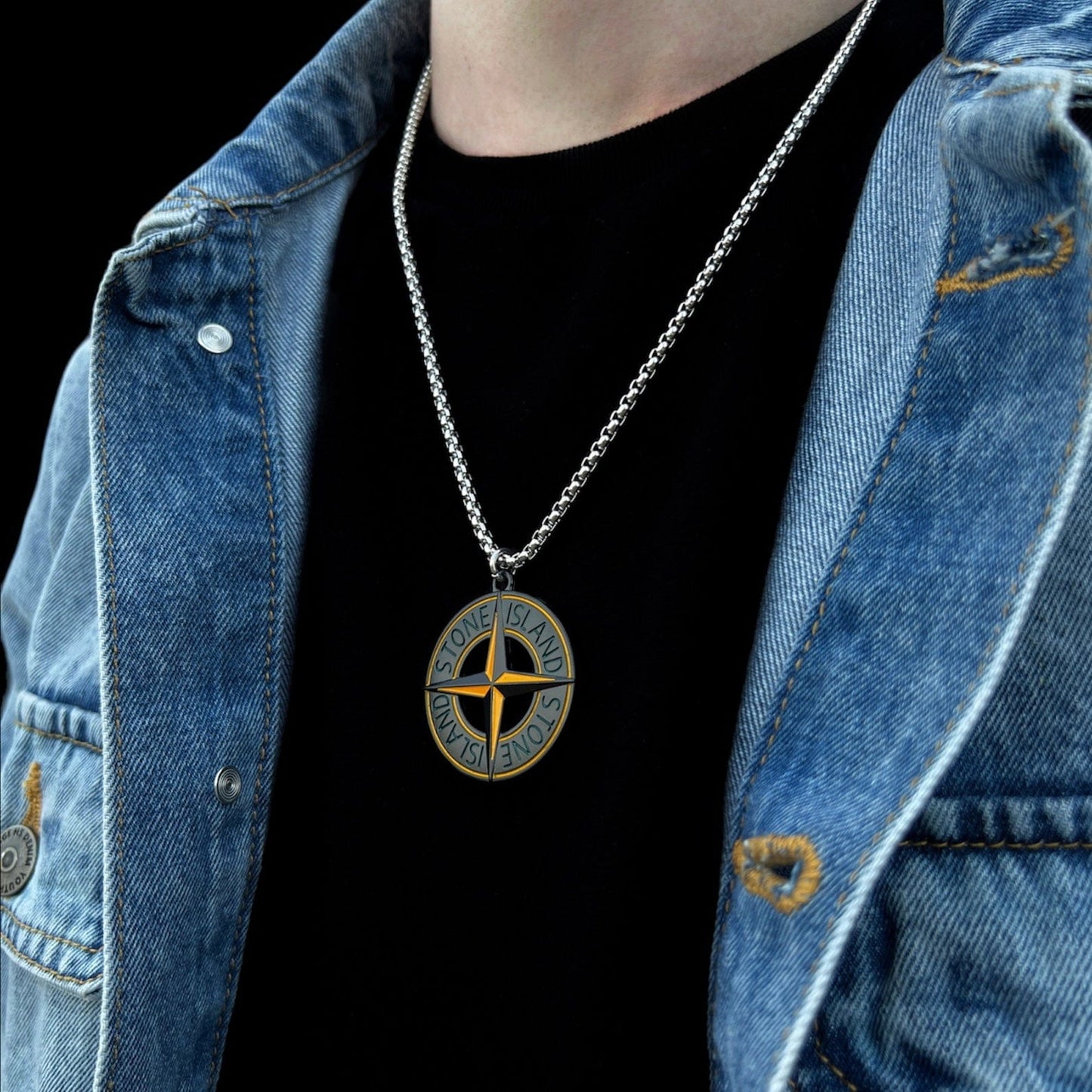 Neck pendant «STONE ISLAND»