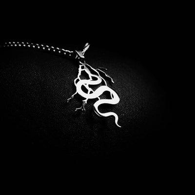 Neck pendant «SNAKE THUNDER»