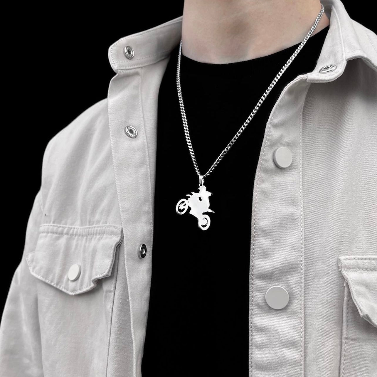 Neck pendant «MOTORBIKE»