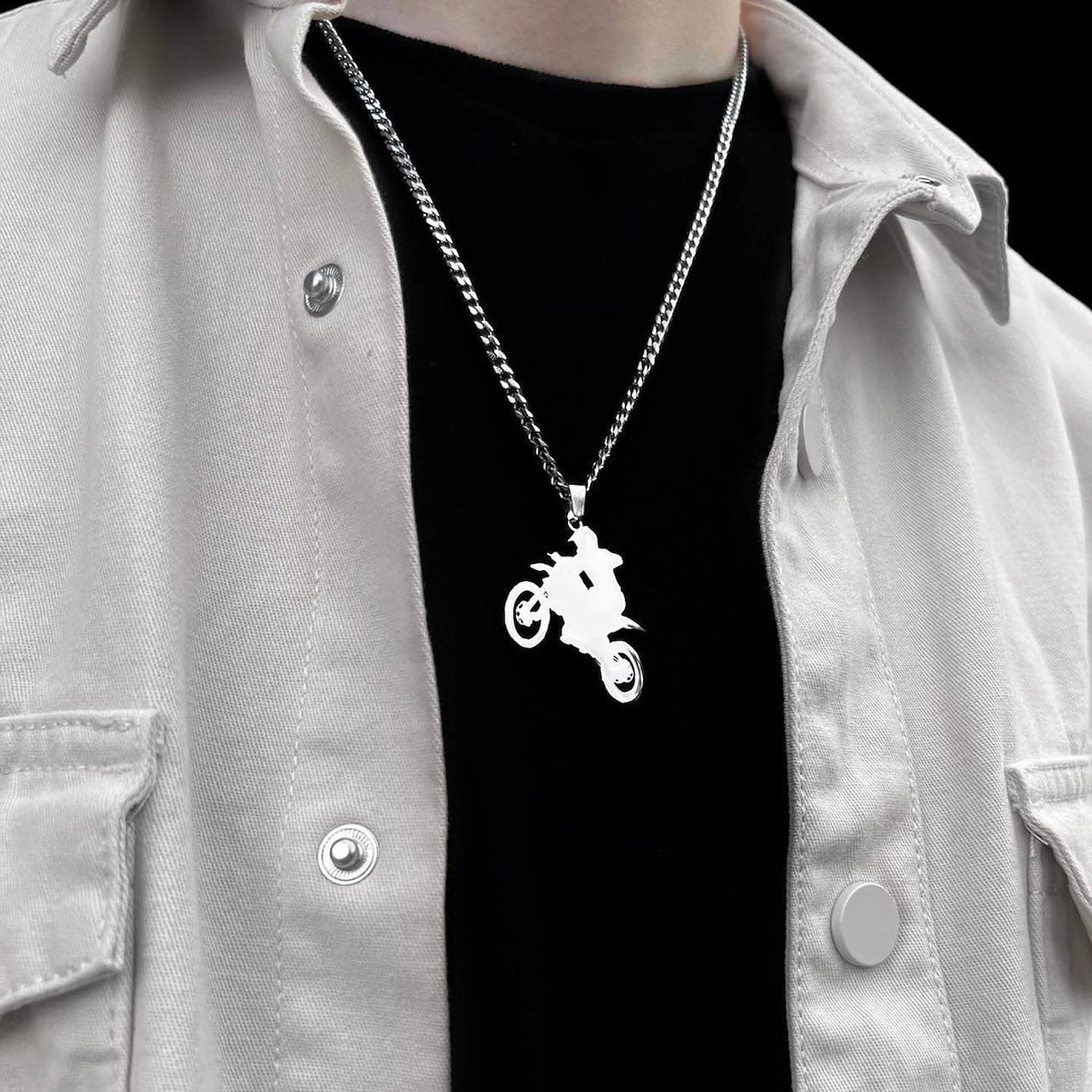 Neck pendant «MOTORBIKE»