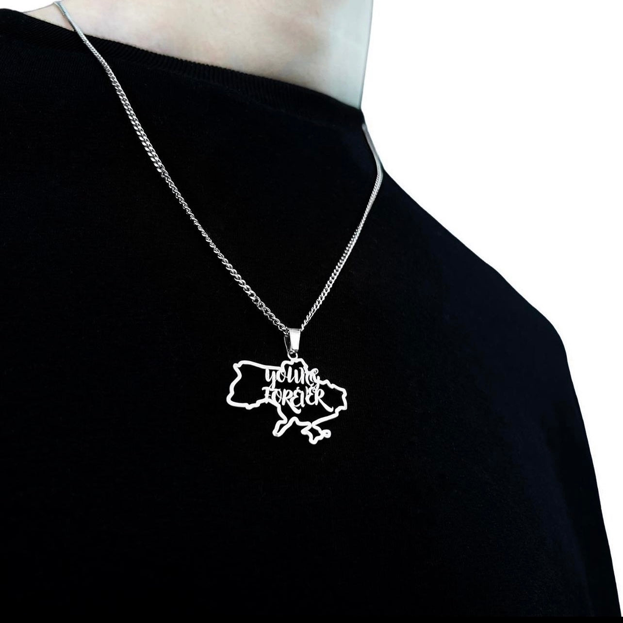 Neck pendant «YOUNG FOREVER»