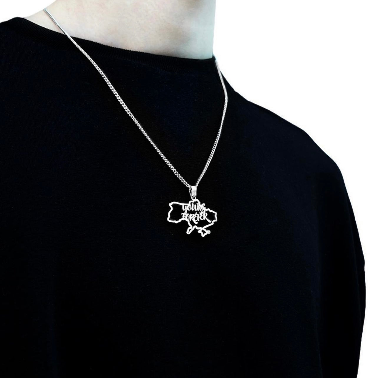 Neck pendant «YOUNG FOREVER»