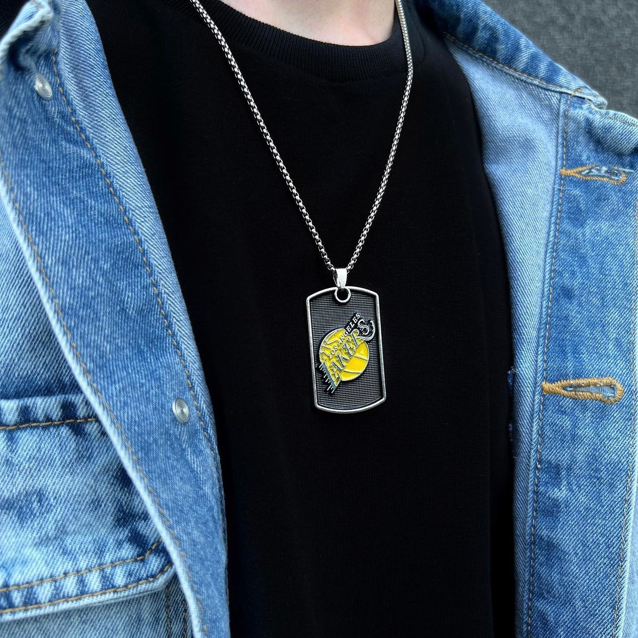 Neck pendant «LOS ANGELES LAKERS»