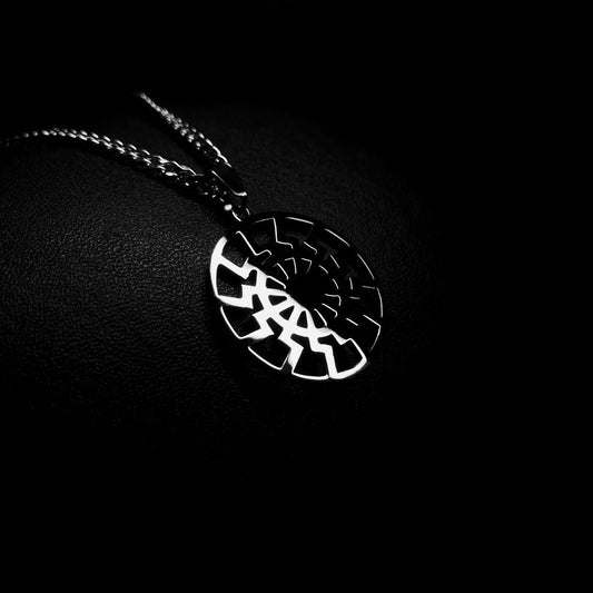 Neck pendant «RUNE SUN»