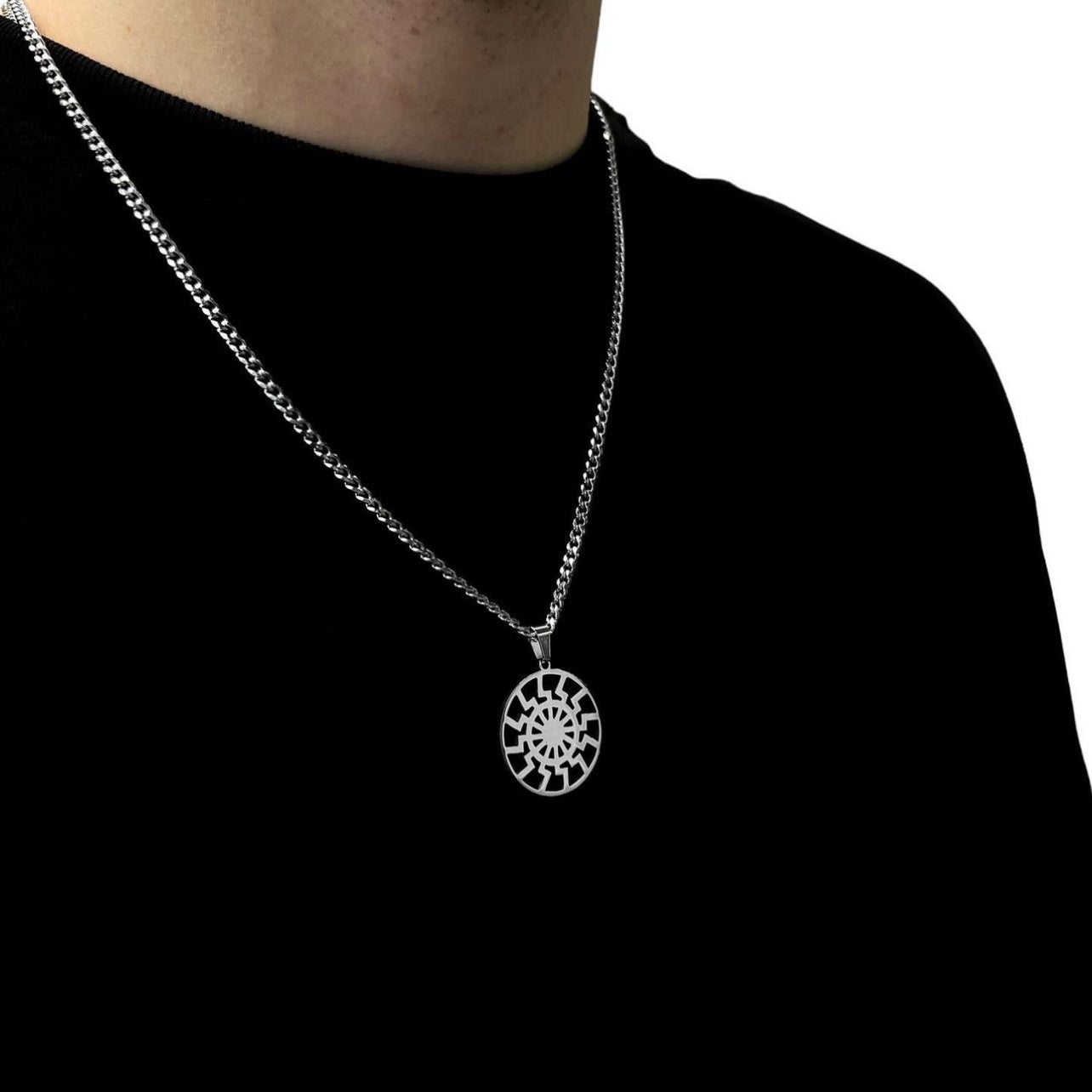 Neck pendant «RUNE SUN»