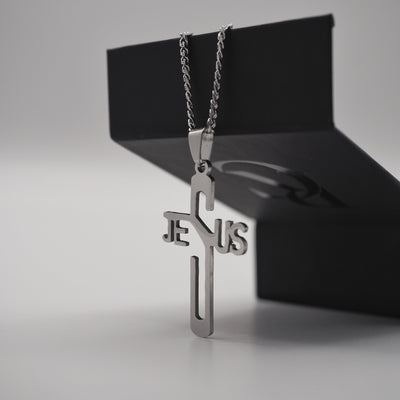 Neck pendant «JESUS CROSS»