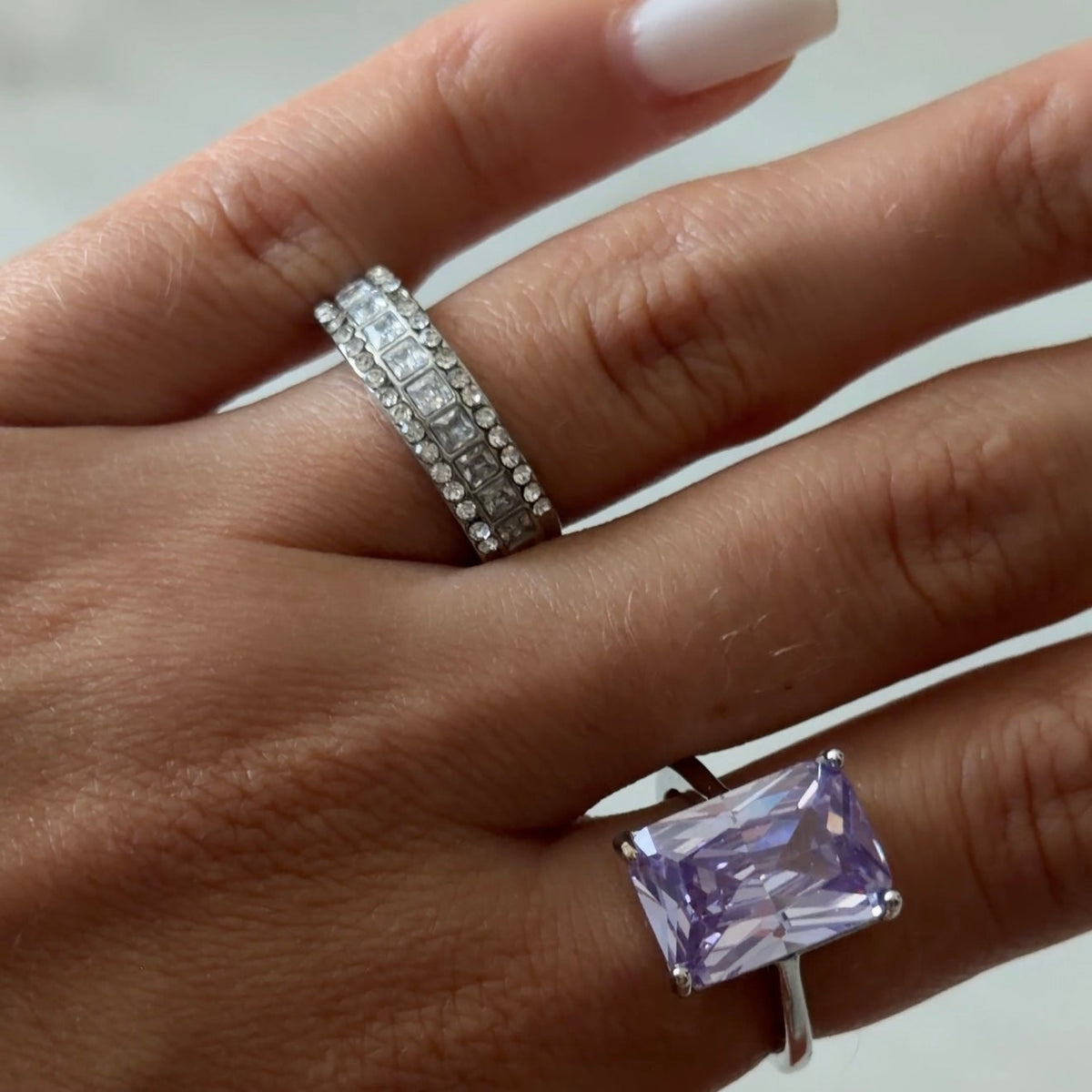 Ring «FROZEN CLARITY»
