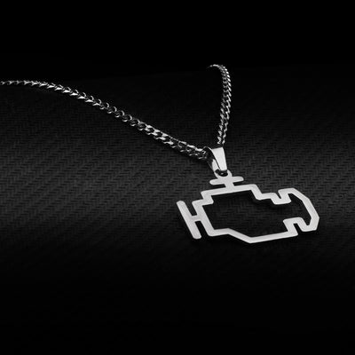 Neck pendant «CHECK ENGINE»