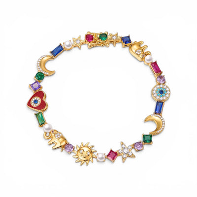 Hand bracelet «ECLECTIC»