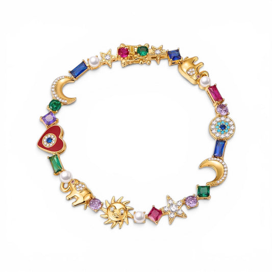 Hand bracelet «ECLECTIC»