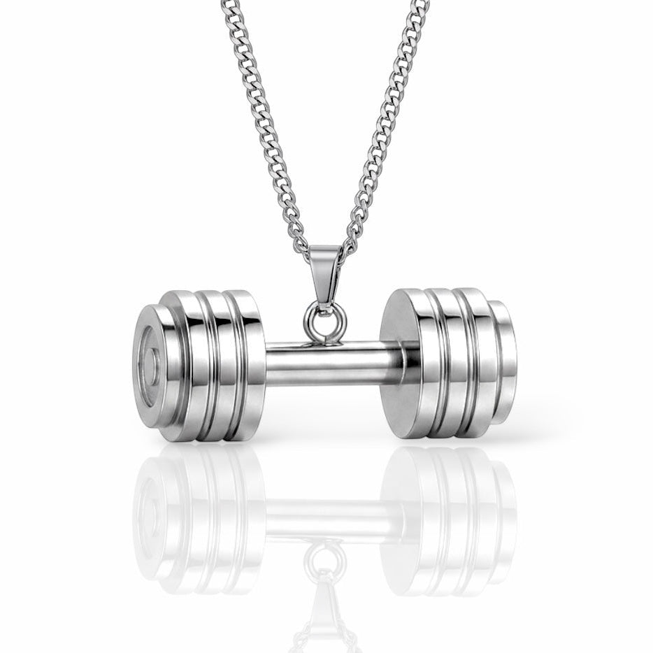 Neck pendant «DUMBBELL»