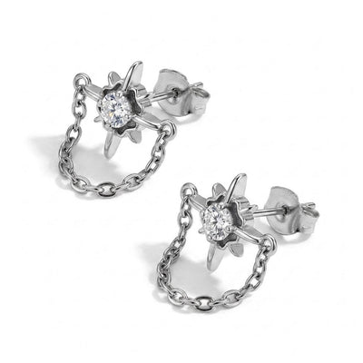 Earrings «REBEL STAR»