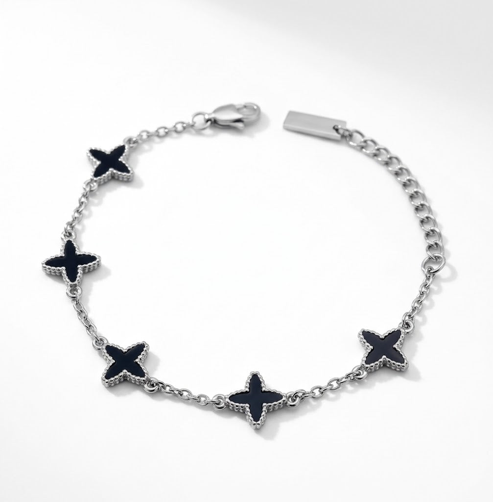 Pulsera «MIDNIGHT CLOVER»